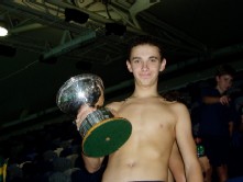 James with the cup